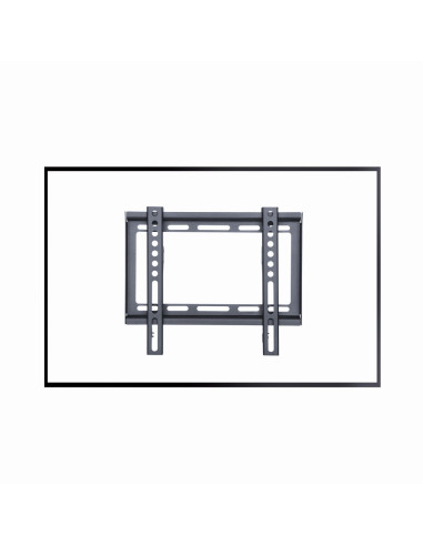 Gembird WM-42F-04 soporte para TV 106,7 cm (42") Negro