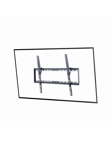 Gembird WM-70T-03 soporte para TV 177,8 cm (70") Negro