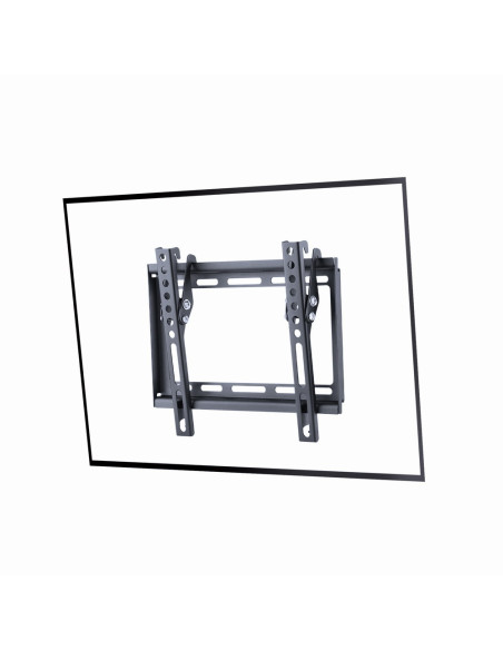 Gembird WM-42T-04 soporte para TV 106,7 cm (42") Negro