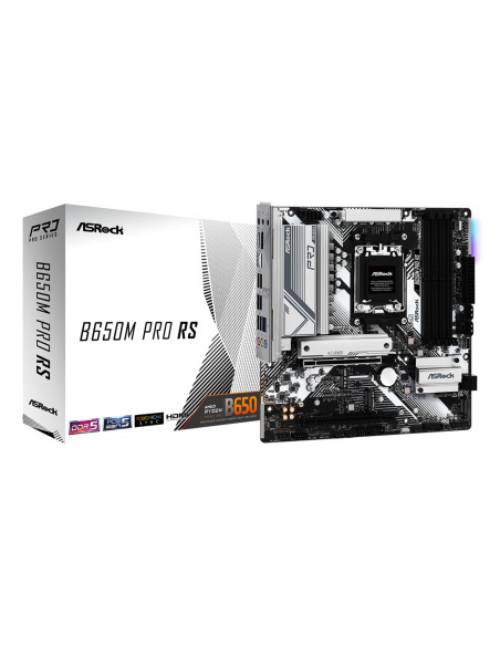 Asrock B650M Pro RS AMD B650 Zócalo AM5 micro ATX