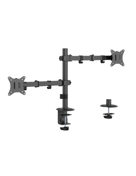 Gembird MA-D2-03 soporte para monitor 81,3 cm (32") Escritorio Negro