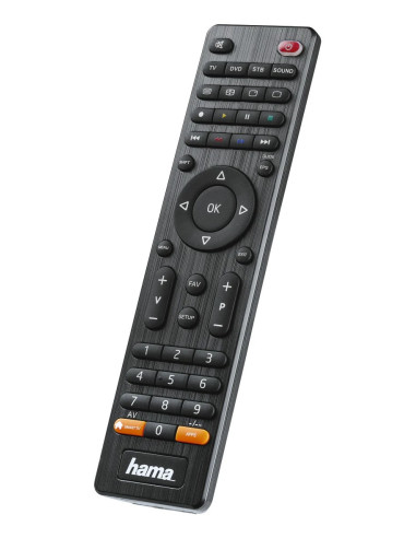 Hama 00221052 mando a distancia IR inalámbrico TV Botones
