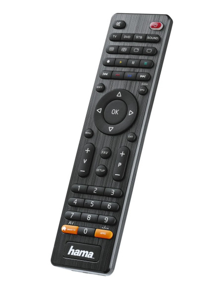 Hama 00221052 mando a distancia IR inalámbrico TV Botones
