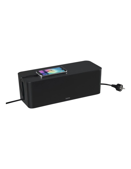Hama Maxi Piso Caja de cables Negro 1 pieza(s)
