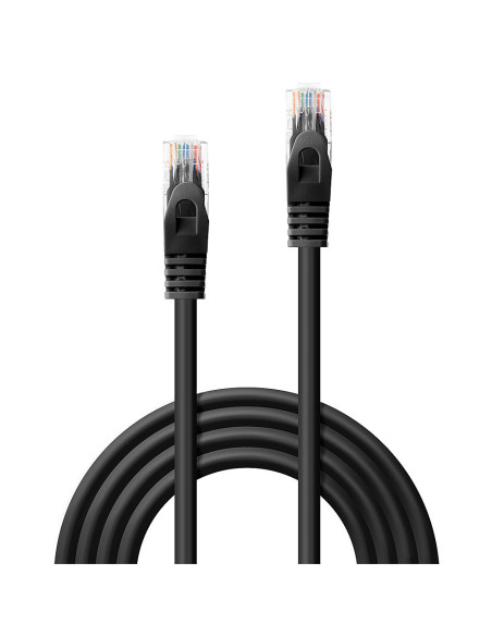 Lindy 48194 cable de red Negro 3 m Cat6 U UTP (UTP)