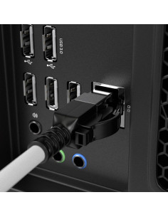 Lindy 47603 cable de red Gris 1,5 m Cat6a S FTP (S-STP) 2