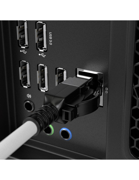 Lindy 47603 cable de red Gris 1,5 m Cat6a S FTP (S-STP)