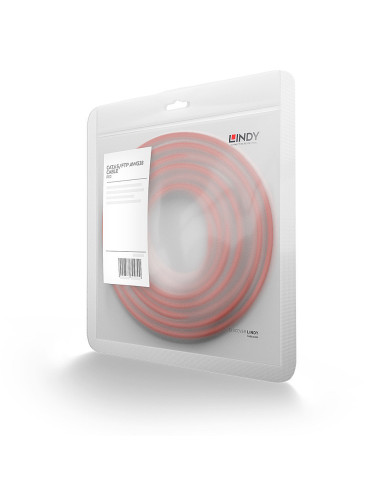 Lindy 47362 cable de red Rojo 1 m Cat6 S FTP (S-STP)