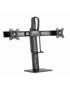 Gembird MS-D2-01 soporte para monitor 68,6 cm (27") Escritorio Negro