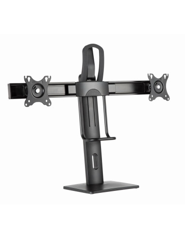 Gembird MS-D2-01 soporte para monitor 68,6 cm (27") Escritorio Negro