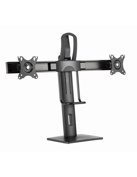 Gembird MS-D2-01 soporte para monitor 68,6 cm (27") Escritorio Negro