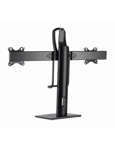Gembird MS-D2-01 soporte para monitor 68,6 cm (27") Escritorio Negro