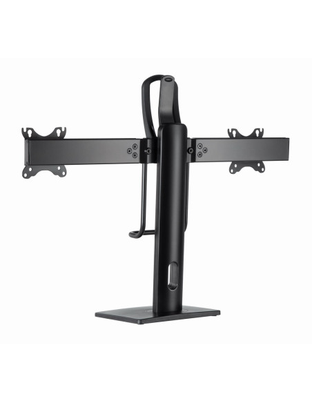 Gembird MS-D2-01 soporte para monitor 68,6 cm (27") Escritorio Negro