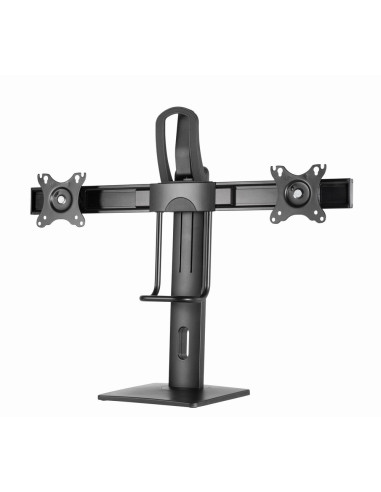 Gembird MS-D2-01 soporte para monitor 68,6 cm (27") Escritorio Negro