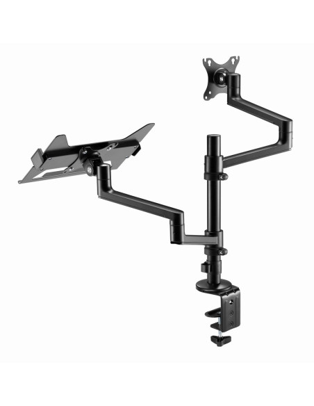 Gembird MA-DA-04 soporte para monitor 81,3 cm (32") Escritorio Negro