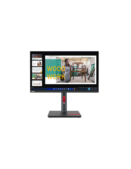 Lenovo ThinkVision P24q-30 pantalla para PC 60,5 cm (23.8") 2560 x 1440 Pixeles Quad HD LED Negro