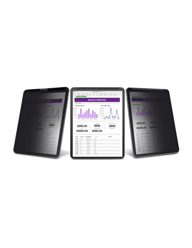 StarTech.com Filtro de Privacidad Táctil de 4 Vías para Orientación Horizontal Vertical + -30° Anti Luz (51%) Mate para iPad