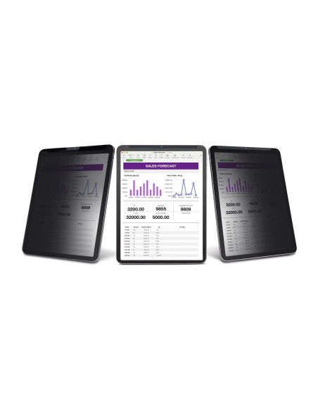 StarTech.com Filtro de Privacidad Táctil de 4 Vías para Orientación Horizontal Vertical + -30° Anti Luz (51%) Mate para iPad