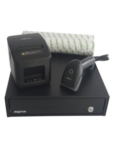 Approx appPOSPACK3380USB 203 x 203 DPI Alámbrico Térmica directa Impresora de recibos