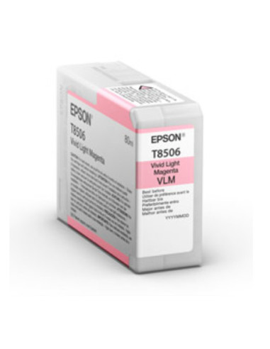 Epson C13T85060N cartucho de tinta 1 pieza(s) Original Magenta claro vivo