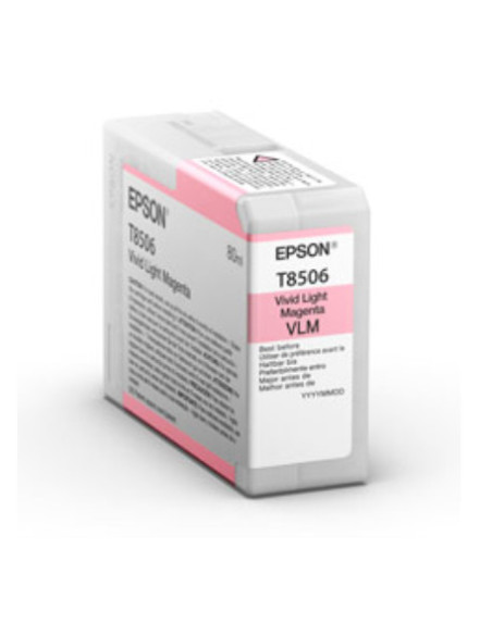 Epson C13T85060N cartucho de tinta 1 pieza(s) Original Magenta claro vivo