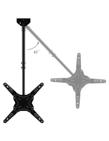 Approx APPSTT03 soporte para TV 139,7 cm (55") Negro