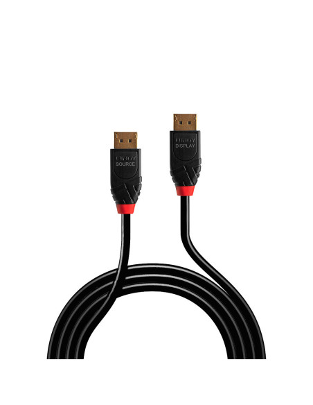 Lindy 41168 cable DisplayPort 7,5 m Negro