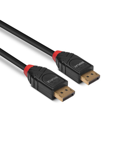 Lindy 41168 cable DisplayPort 7,5 m Negro