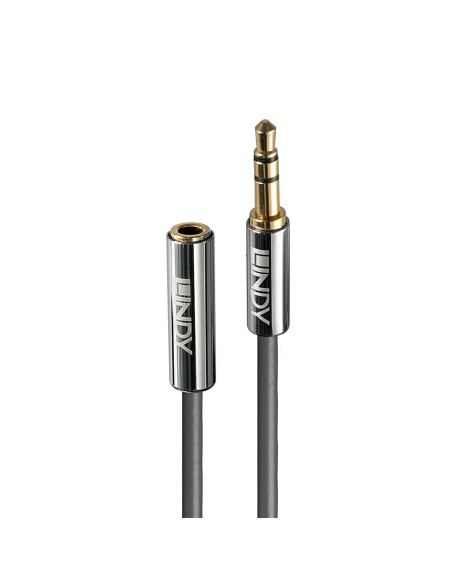 Lindy 35327 cable de audio 1 m 3,5mm Antracita