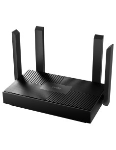Cudy WR1500 router inalámbrico Gigabit Ethernet Doble banda (2,4 GHz   5 GHz) Negro