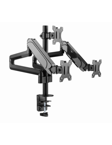 Gembird MA-DA3-01 soporte para monitor 68,6 cm (27") Escritorio Negro