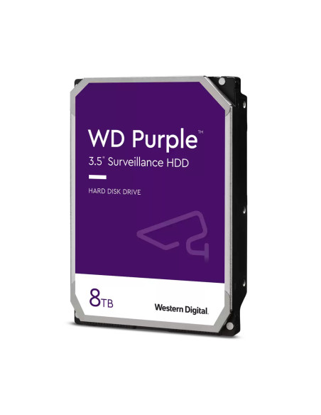 Western Digital Blue Purple disco duro interno 8 TB 5400 RPM 256 MB 3.5" Serial ATA III