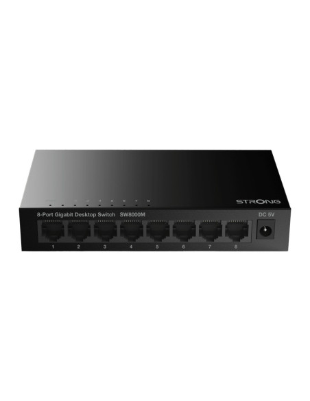 Strong SW8000M switch Gigabit Ethernet (10 100 1000) Negro