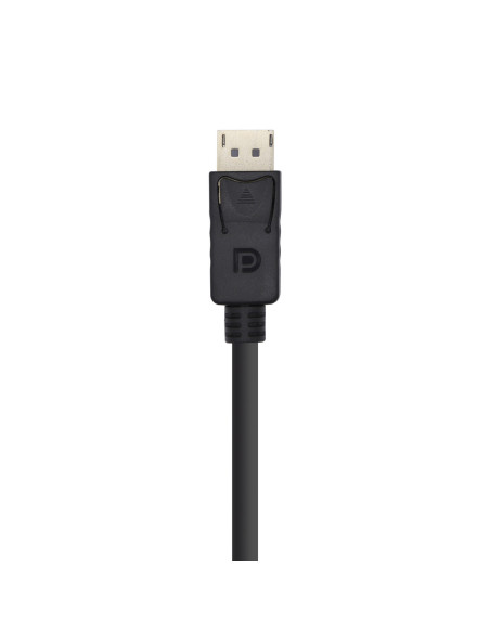 AISENS Cable Displayport V1.2 4K@60HZ, DP M-DP M, Negro, 5.0m