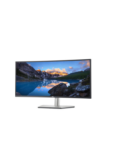 DELL UltraSharp U3423WE pantalla para PC 86,7 cm (34.1") 3440 x 1440 Pixeles UltraWide Quad HD LCD Plata