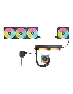 Corsair CUE LINK QX120 RGB Carcasa del ordenador Ventilador 12 cm Negro, Blanco 1 pieza(s) 2