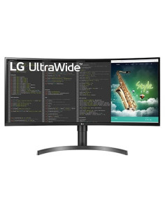 LG 35WN75CP-B.AEU pantalla para PC 88,9 cm (35") 3440 x 1440 Pixeles 4K Ultra HD LED Negro