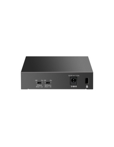TP-Link LiteWave LS105GP switch No administrado Gigabit Ethernet (10 100 1000) Energía sobre Ethernet (PoE) Negro