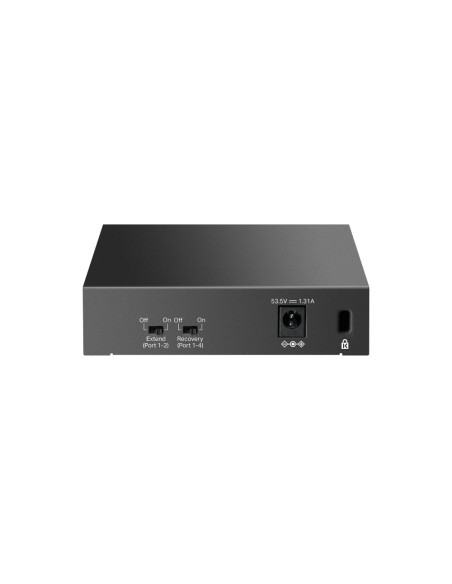TP-Link LiteWave LS105GP switch No administrado Gigabit Ethernet (10 100 1000) Energía sobre Ethernet (PoE) Negro