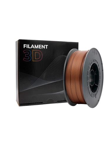FILAMENTO 3D PLA BRONZE 1.75mm 1 Kgr