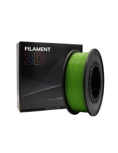 FILAMENTO 3D PLA VERDE MANZANA 1.75mm 1 Kgr