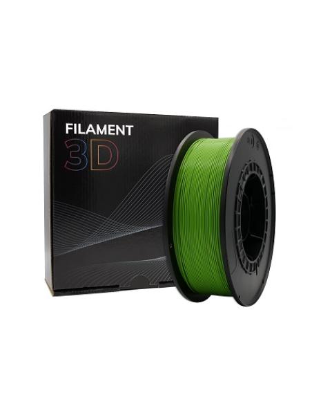 FILAMENTO 3D PLA VERDE MANZANA 1.75mm 1 Kgr