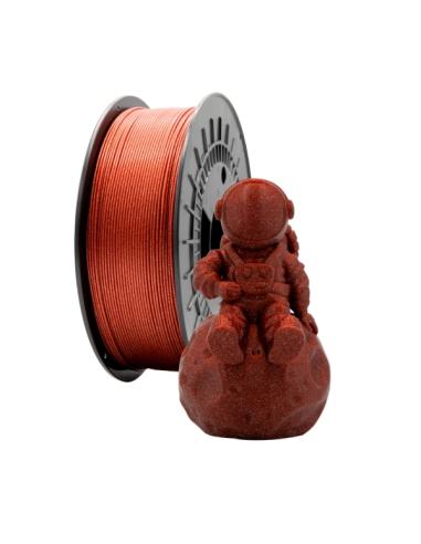 FILAMENTO 3D PLA GLITTER ROJO 1.75mm 1 Kgr