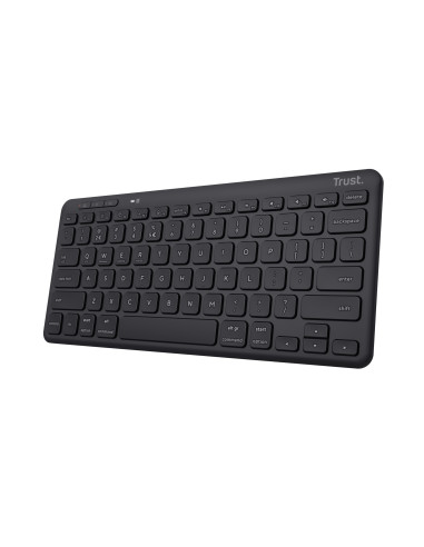 Trust Lyra teclado Oficina USB + RF Wireless + Bluetooth QWERTY Español Negro