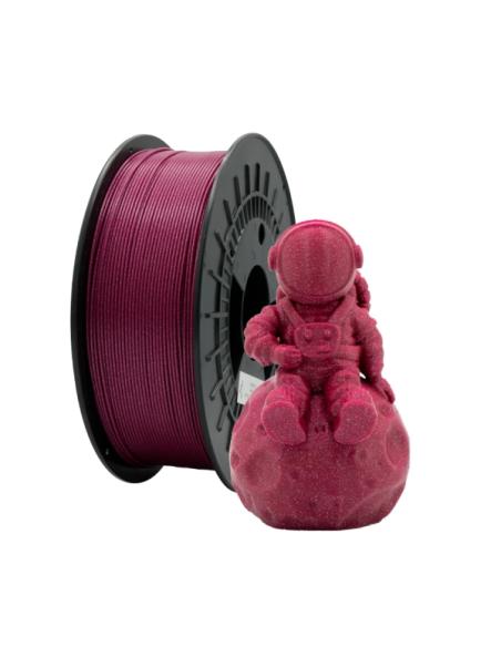 FILAMENTO 3D PLA GLITTER VIOLETA 1.75mm 1 Kgr