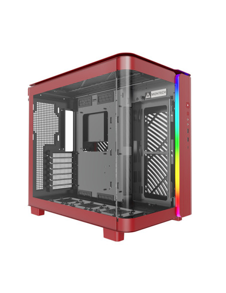 Montech KING 95 Midi Tower Rojo