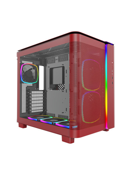 Montech KING 95 PRO Midi Tower Rojo