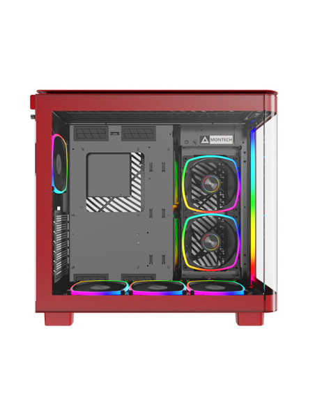 Montech KING 95 PRO Midi Tower Rojo