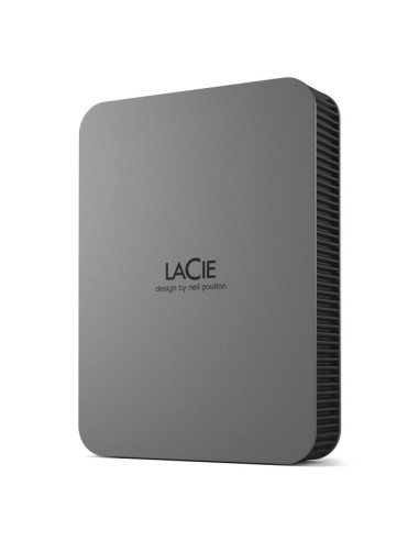 LaCie Mobile Drive Secure disco duro externo 4 TB USB Tipo C 3.2 Gen 1 (3.1 Gen 1) Gris