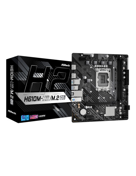 Asrock H610M-H2 M.2 D5 Intel H610 LGA 1700 micro ATX